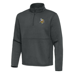Antigua Twist Quarter-Zip Pullover Jacket - Minnesota Vikings Pullover
