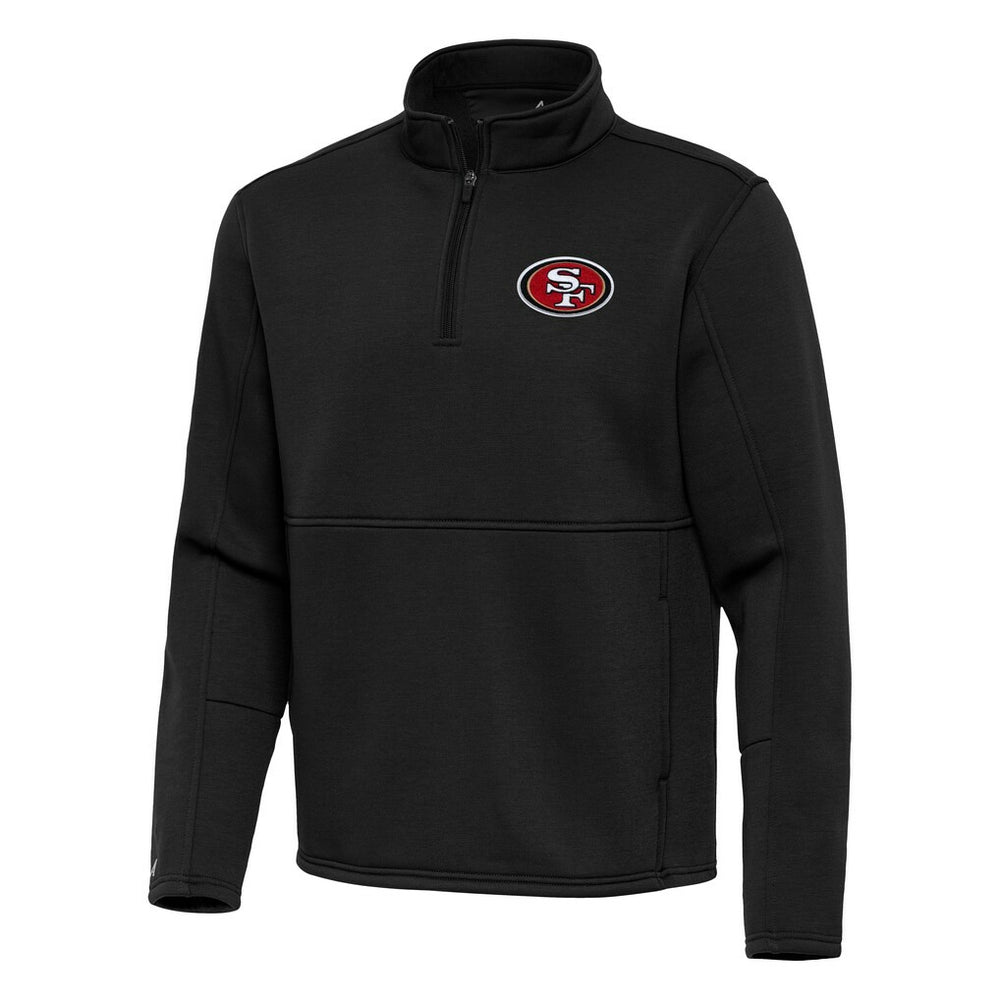 Antigua Twist Quarter-Zip Pullover Jacket - San Francisco 49ers Pullover