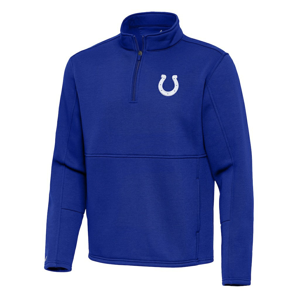 Antigua Twist Quarter-Zip Pullover Jacket - Indianapolis Colts Pullover