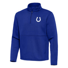 Antigua Twist Quarter-Zip Pullover Jacket - Indianapolis Colts Pullover