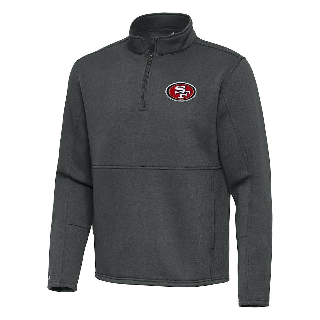 Antigua Twist Quarter-Zip Pullover Jacket - San Francisco 49ers Pullover
