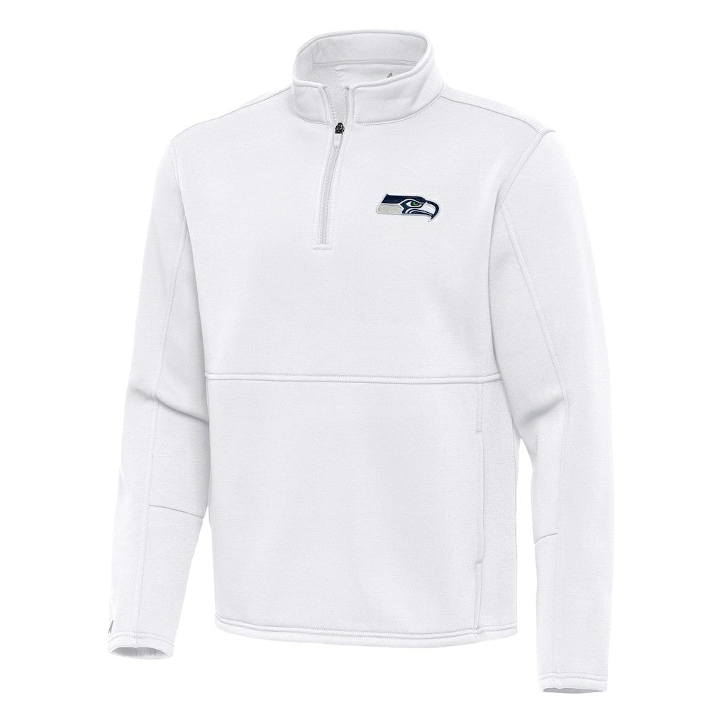 Antigua Twist Quarter-Zip Pullover Jacket - Seattle Seahawks Pullover