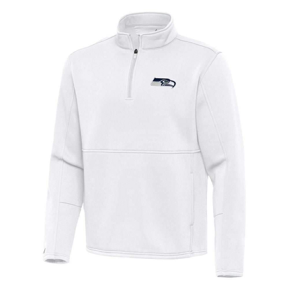 Antigua Twist Quarter-Zip Pullover Jacket - Seattle Seahawks Pullover