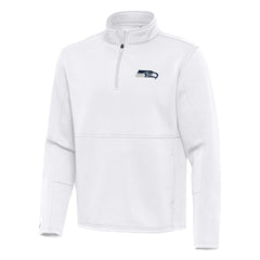 Antigua Twist Quarter-Zip Pullover Jacket - Seattle Seahawks Pullover