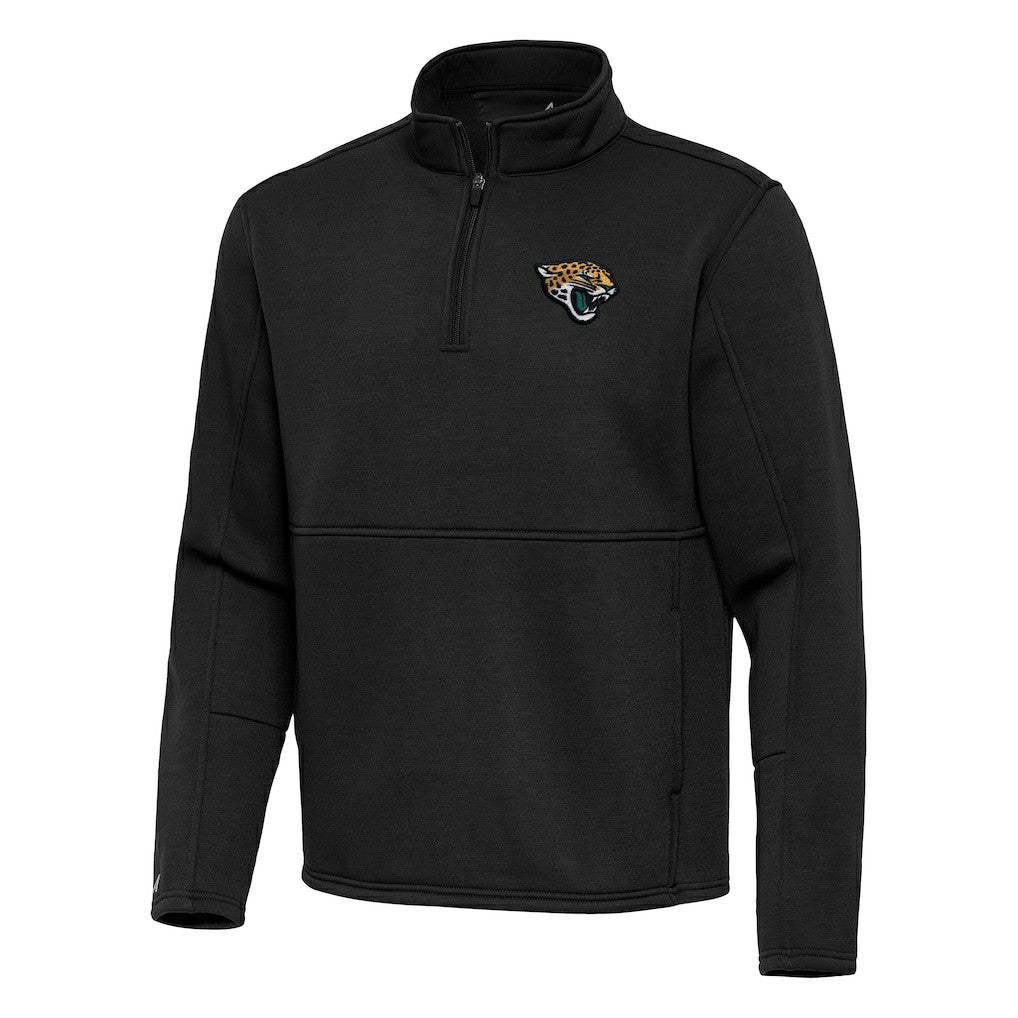 Antigua Twist Quarter-Zip Pullover Jacket - Jacksonville Jaguars Pullover