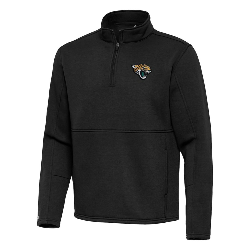 Antigua Twist Quarter-Zip Pullover Jacket - Jacksonville Jaguars Pullover