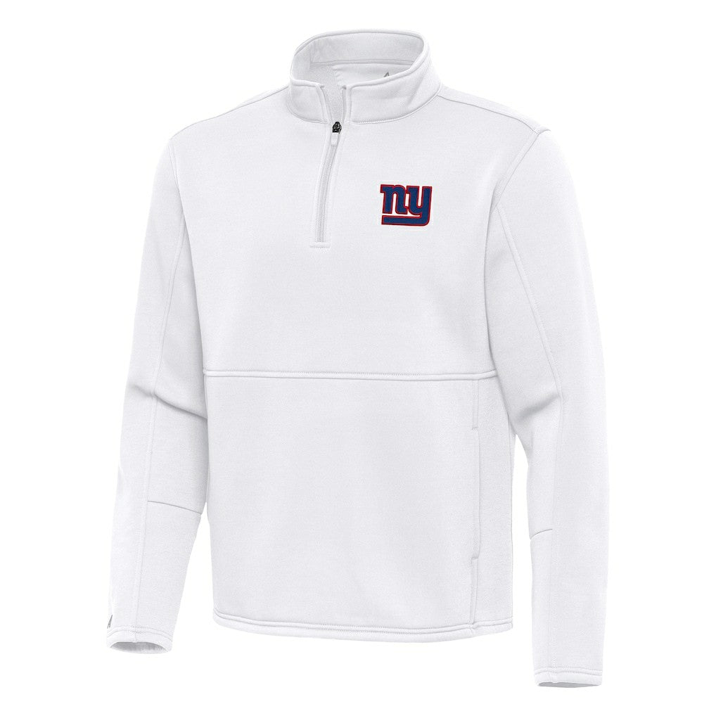 Antigua Twist Quarter-Zip Pullover Jacket - New York Giants Pullover