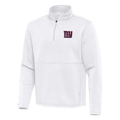 Antigua Twist Quarter-Zip Pullover Jacket - New York Giants Pullover