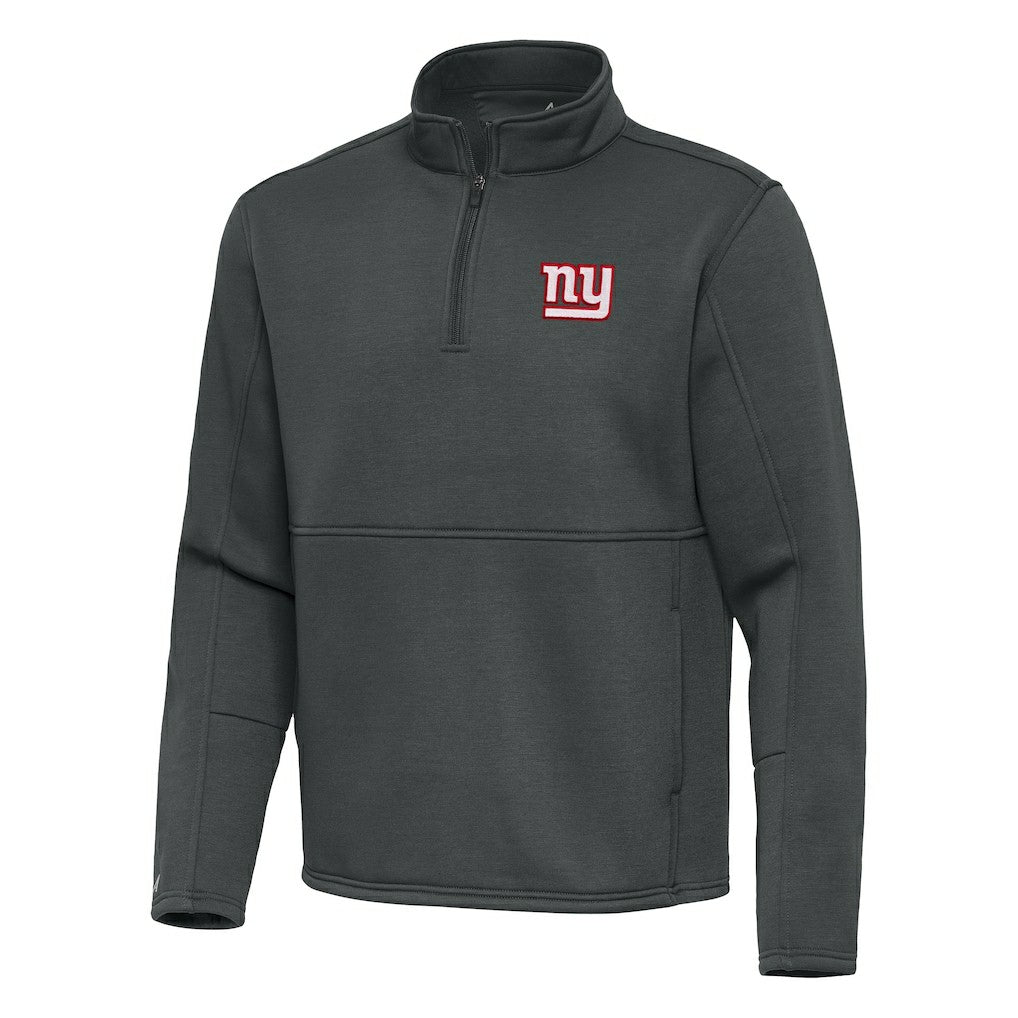 Antigua Twist Quarter-Zip Pullover Jacket - New York Giants Pullover