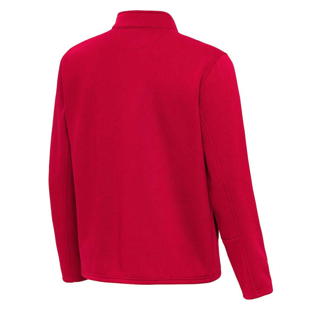 Antigua Twist Quarter-Zip Pullover Jacket - New York Giants Pullover