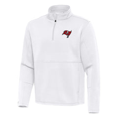 Antigua Twist Quarter-Zip Pullover Jacket - Tampa Bay Buccaneers Pullover