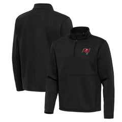 Antigua Twist Quarter-Zip Pullover Jacket - Tampa Bay Buccaneers Pullover