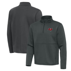 Antigua Twist Quarter-Zip Pullover Jacket - Tampa Bay Buccaneers Pullover