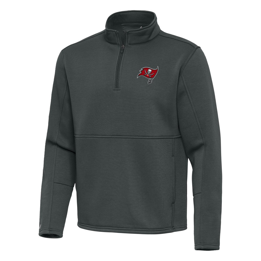 Antigua Twist Quarter-Zip Pullover Jacket - Tampa Bay Buccaneers Pullover