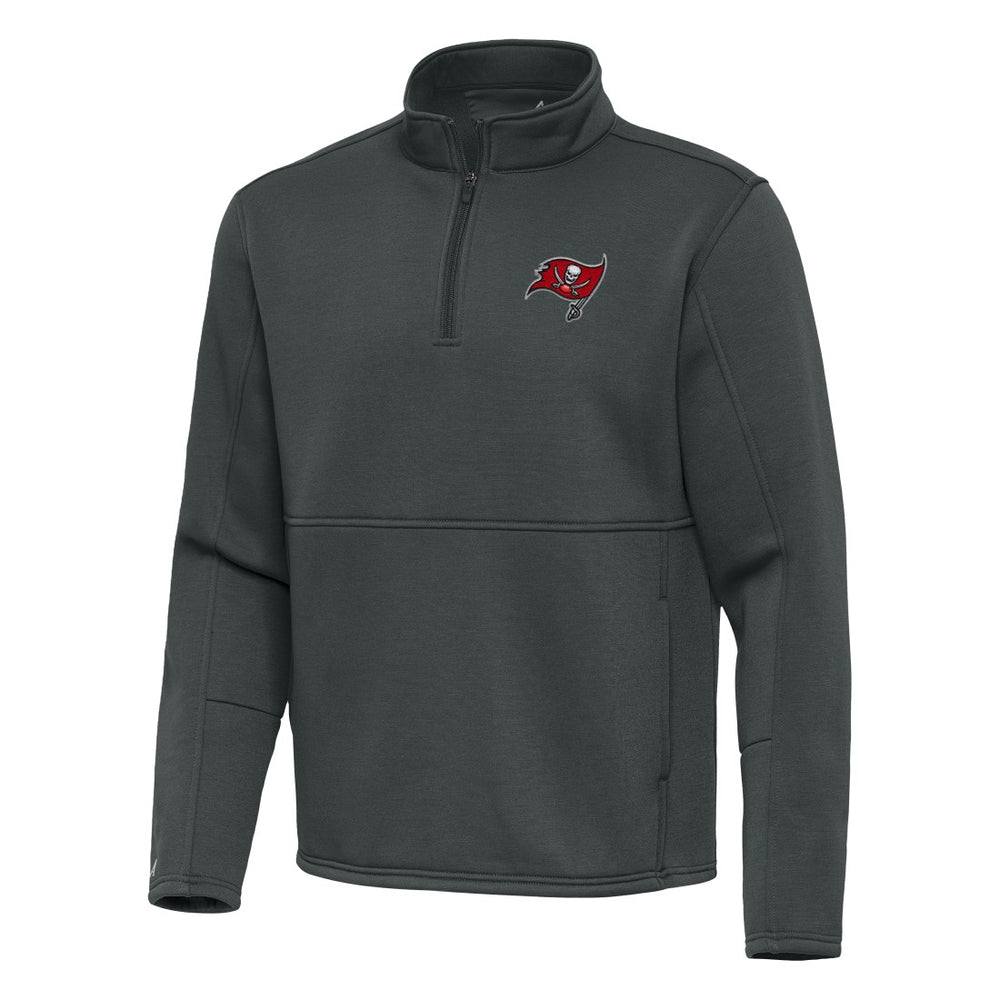 Antigua Twist Quarter-Zip Pullover Jacket - Tampa Bay Buccaneers Pullover