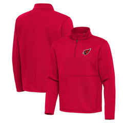Antigua Twist Quarter-Zip Pullover Jacket - Arizona Cardinals Pullover