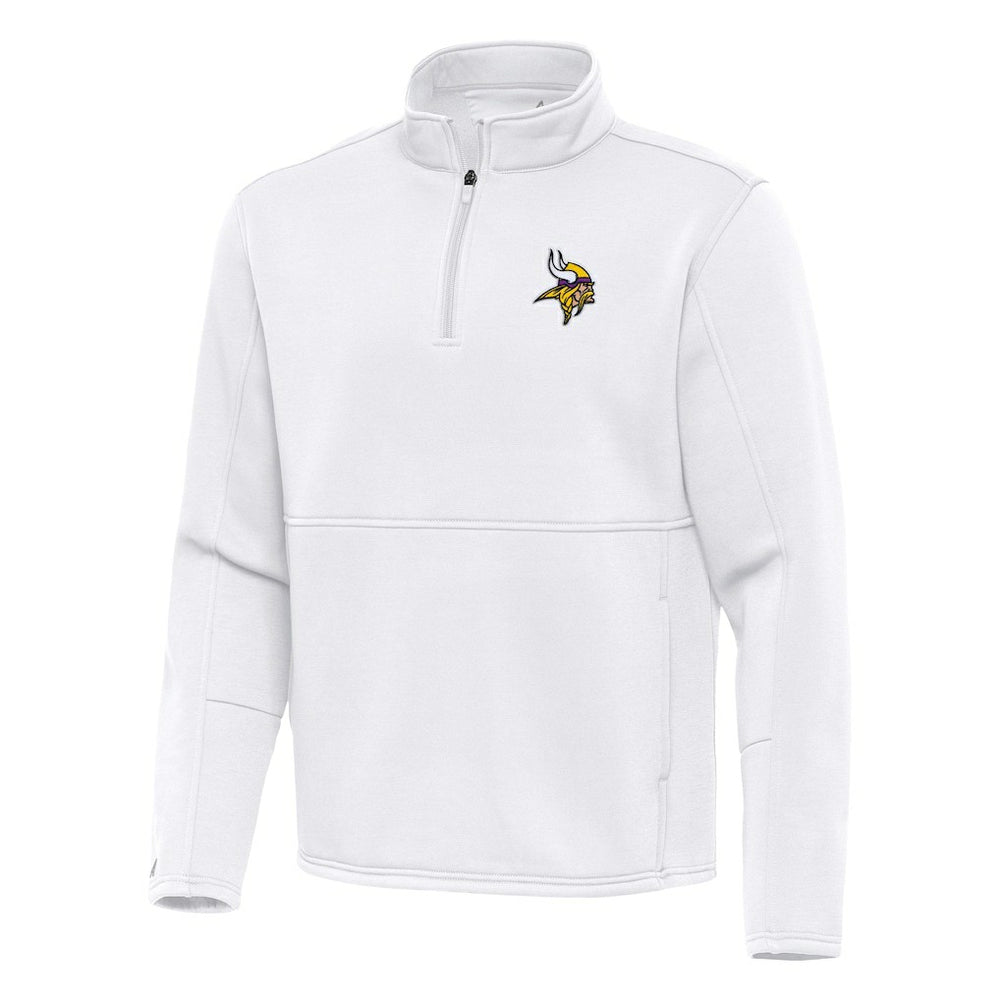 Antigua Twist Quarter-Zip Pullover Jacket - Minnesota Vikings Pullover