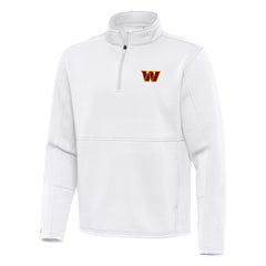 Antigua Twist Quarter-Zip Pullover Jacket - Washington Commanders Pullover