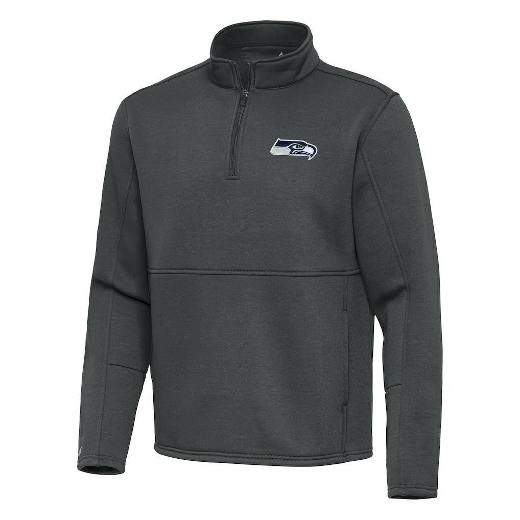 Antigua Twist Quarter-Zip Pullover Jacket - Seattle Seahawks Pullover