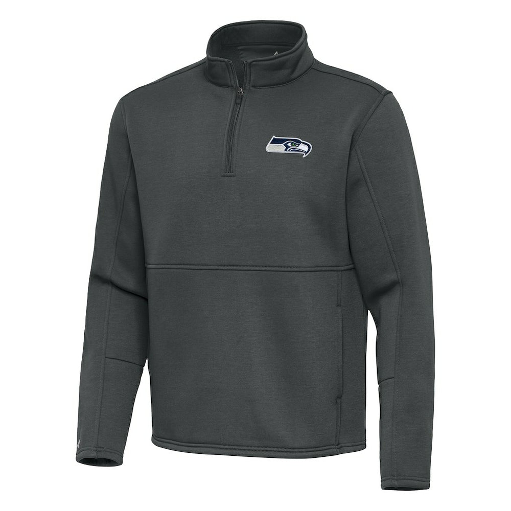 Antigua Twist Quarter-Zip Pullover Jacket - Seattle Seahawks Pullover