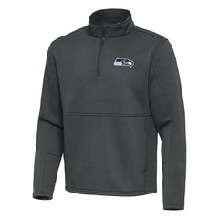 Antigua Twist Quarter-Zip Pullover Jacket - Seattle Seahawks Pullover