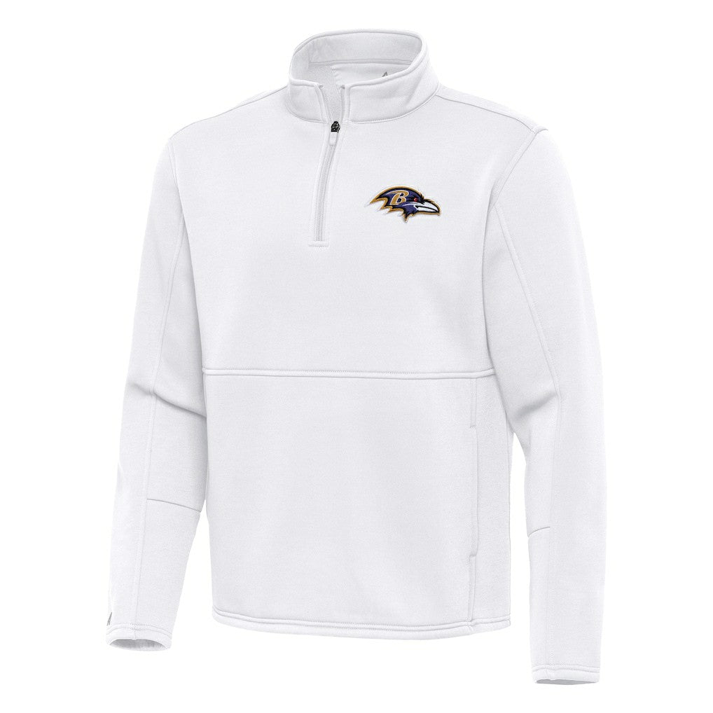 Antigua Twist Quarter-Zip Pullover Jacket - Baltimore Ravens Pullover