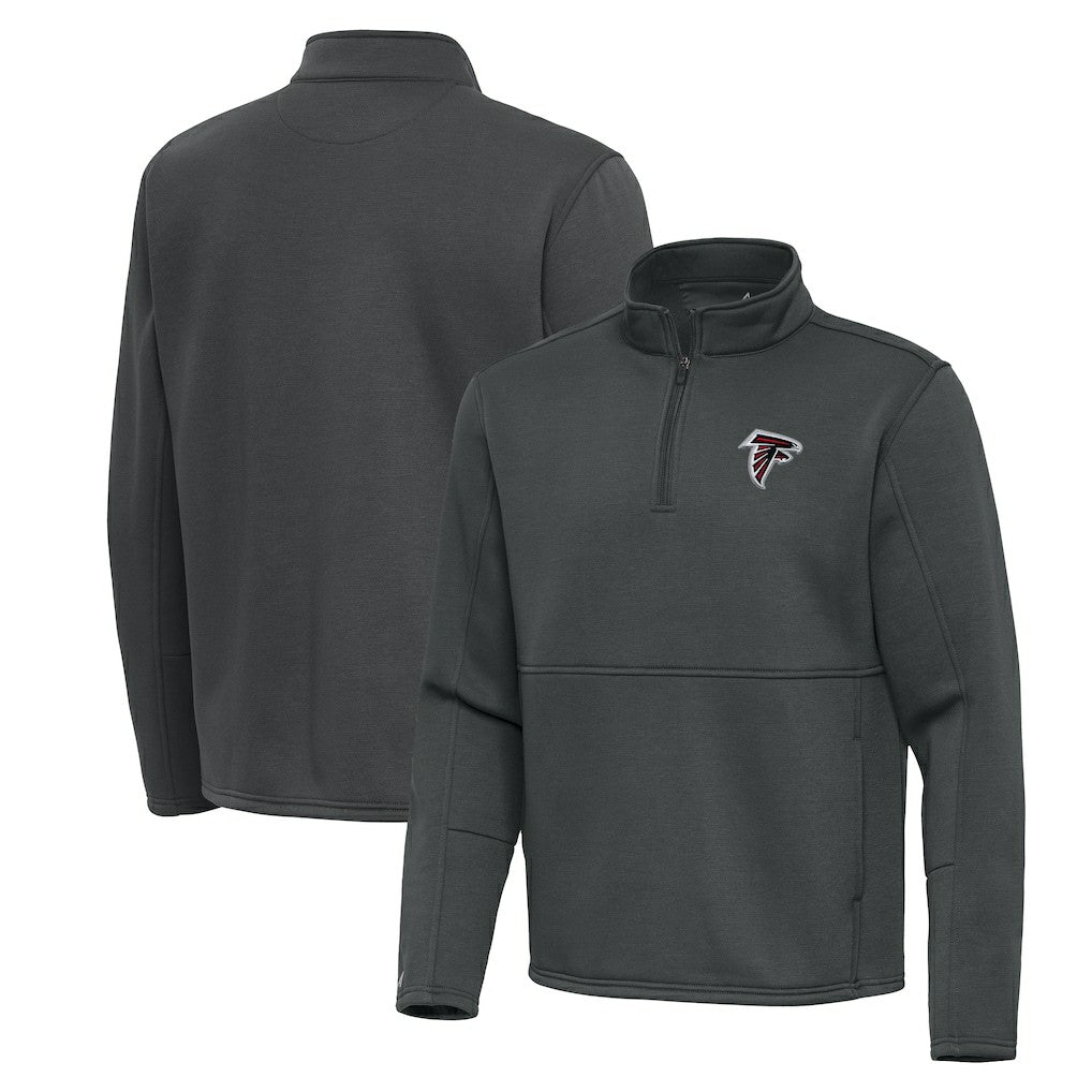 Antigua Twist Quarter-Zip Pullover Jacket - Atlanta Falcons Pullover