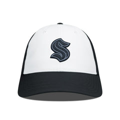 NHL Seattle Kraken Levelwear Endure Nightfall Blackout Patch Unstructured Flex Hat
