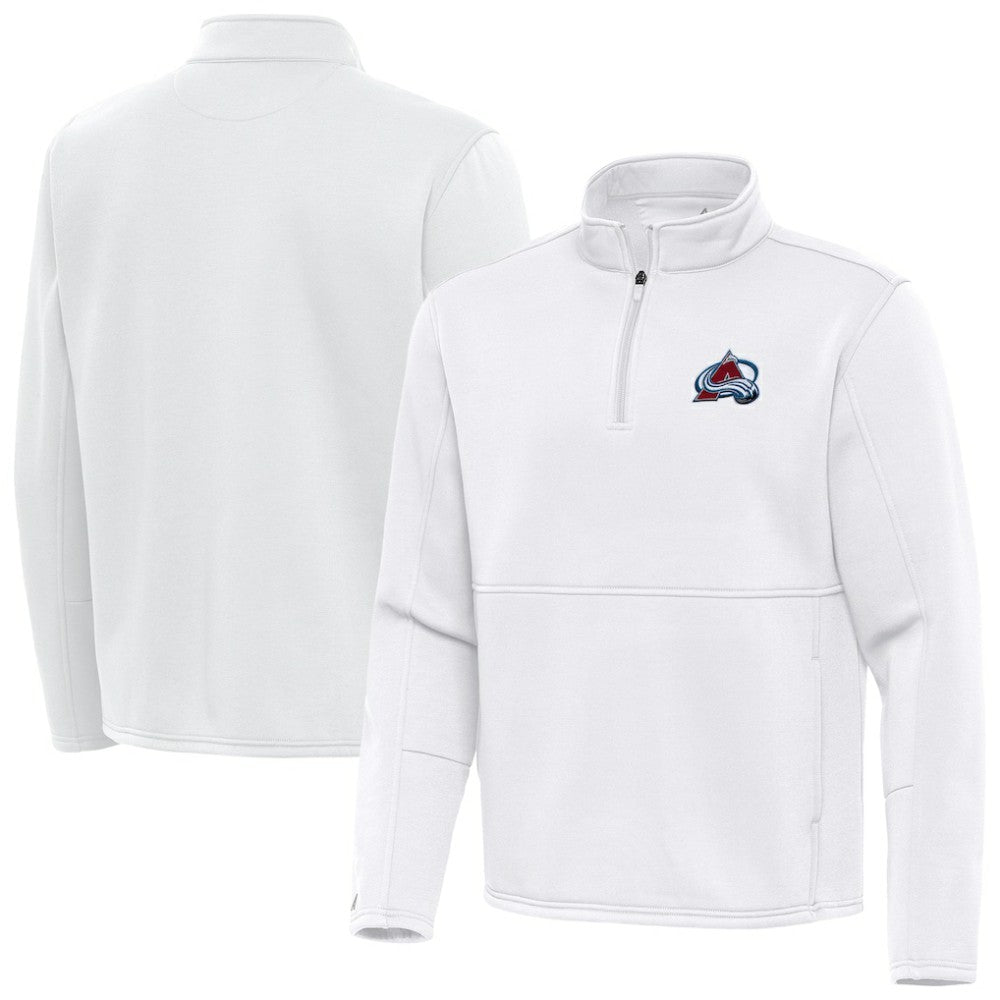 NHL Colorado Avalanche Antigua Twist Quarter-Zip Pullover Jacket
