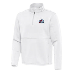 NHL Colorado Avalanche Antigua Twist Quarter-Zip Pullover Jacket