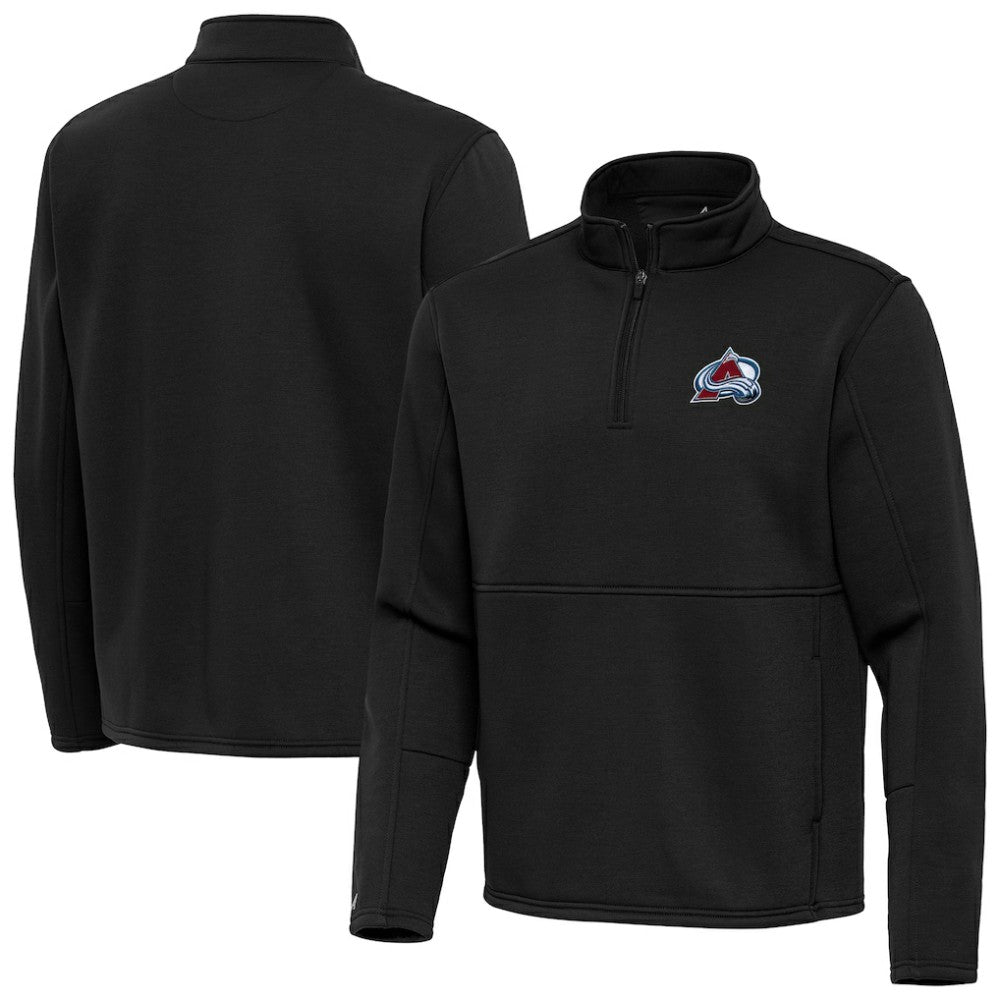 NHL Colorado Avalanche Antigua Twist Quarter-Zip Pullover Jacket