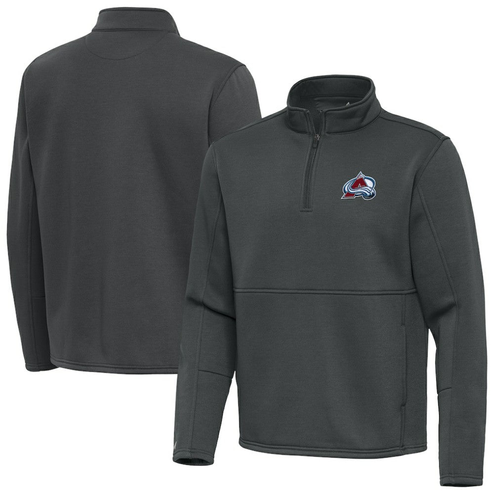 NHL Colorado Avalanche Antigua Twist Quarter-Zip Pullover Jacket