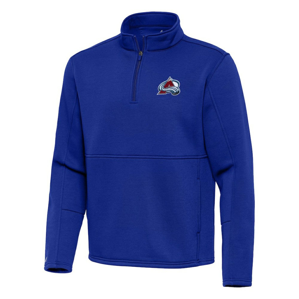 NHL Colorado Avalanche Antigua Twist Quarter-Zip Pullover Jacket