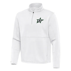 NHL Dallas Stars Antigua Twist Quarter-Zip Pullover Jacket