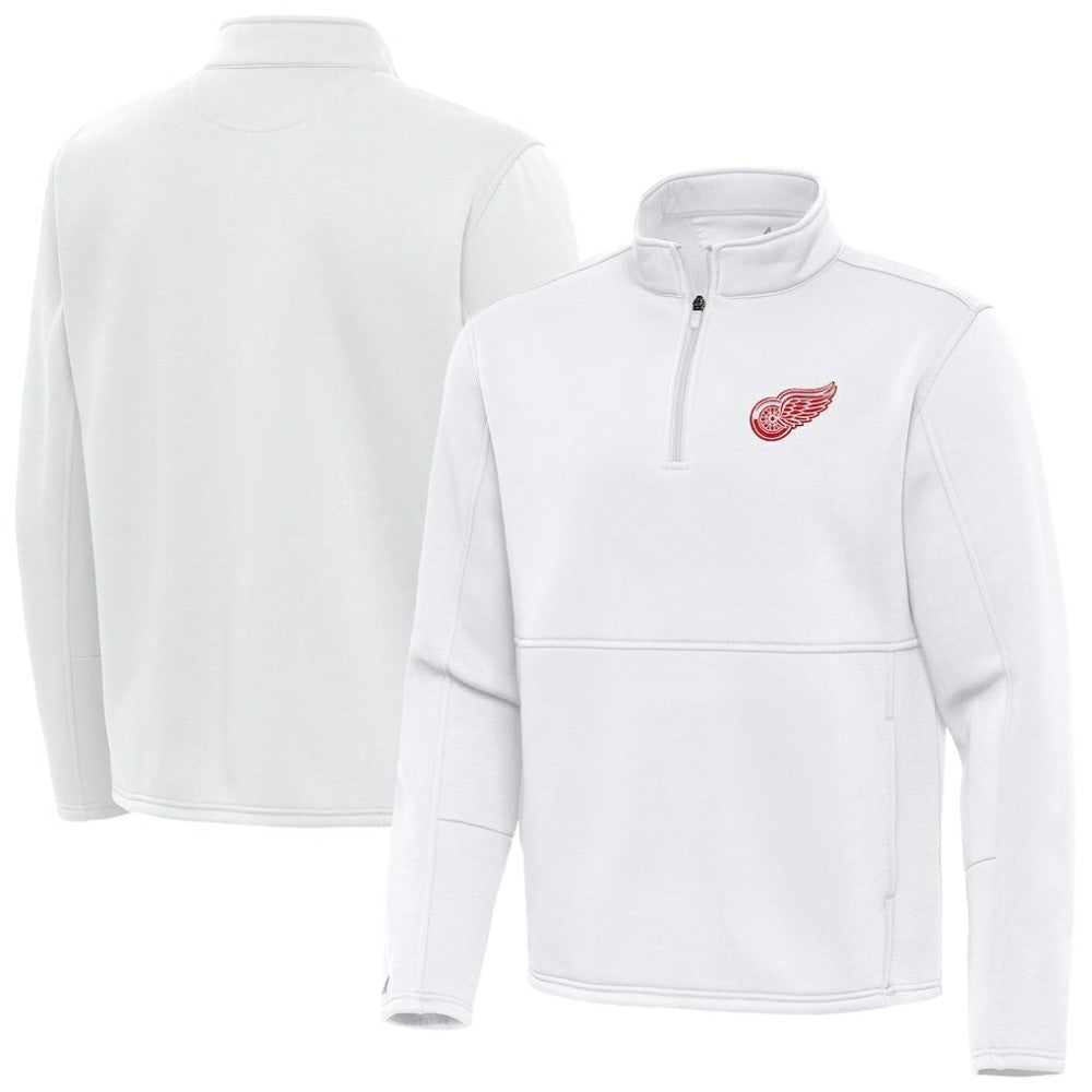 NHL Detroit Red Wings Antigua Twist Quarter-Zip Pullover Jacket