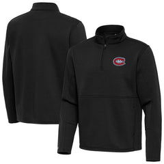 NHL Montreal Canadiens Antigua Twist Quarter-Zip Pullover Jacket