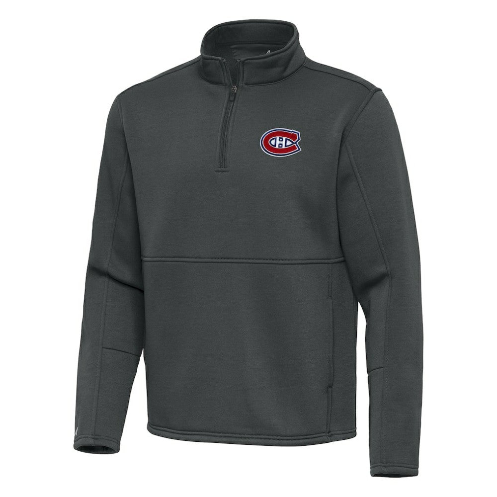 NHL Montreal Canadiens Antigua Twist Quarter-Zip Pullover Jacket