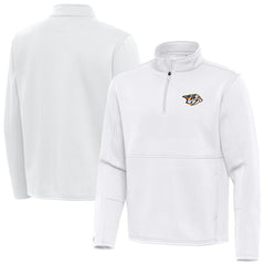 NHL Nashville Predators Antigua Twist Quarter-Zip Pullover Jacket