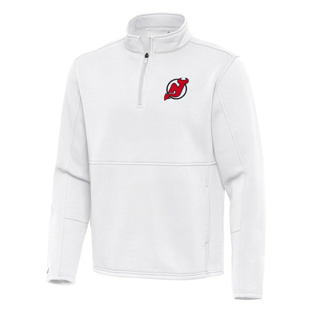 NHL New Jersey Devils Antigua Twist Quarter-Zip Pullover Jacket