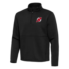 NHL New Jersey Devils Antigua Twist Quarter-Zip Pullover Jacket