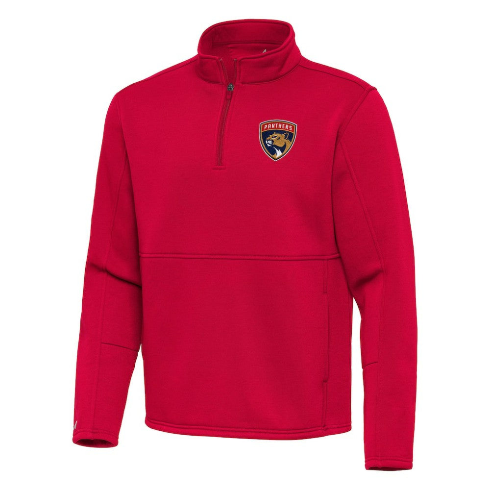 NHL Florida Panthers Antigua Twist Quarter-Zip Pullover Jacket