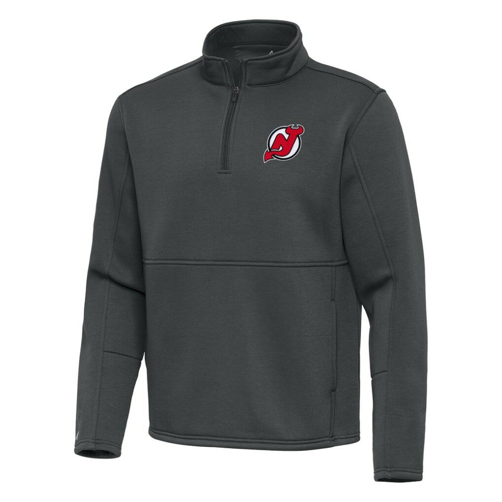 NHL New Jersey Devils Antigua Twist Quarter-Zip Pullover Jacket