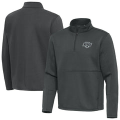 NHL Los Angeles Kings Antigua Twist Quarter-Zip Pullover Jacket