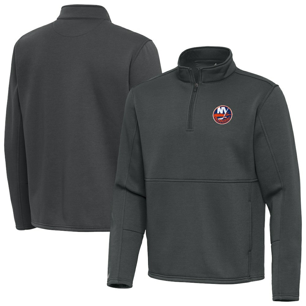 NHL New York Islanders Antigua Twist Quarter-Zip Pullover Jacket