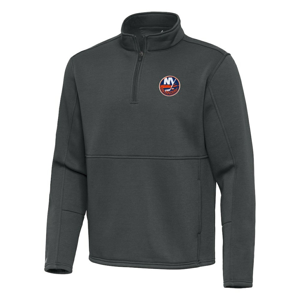 NHL New York Islanders Antigua Twist Quarter-Zip Pullover Jacket