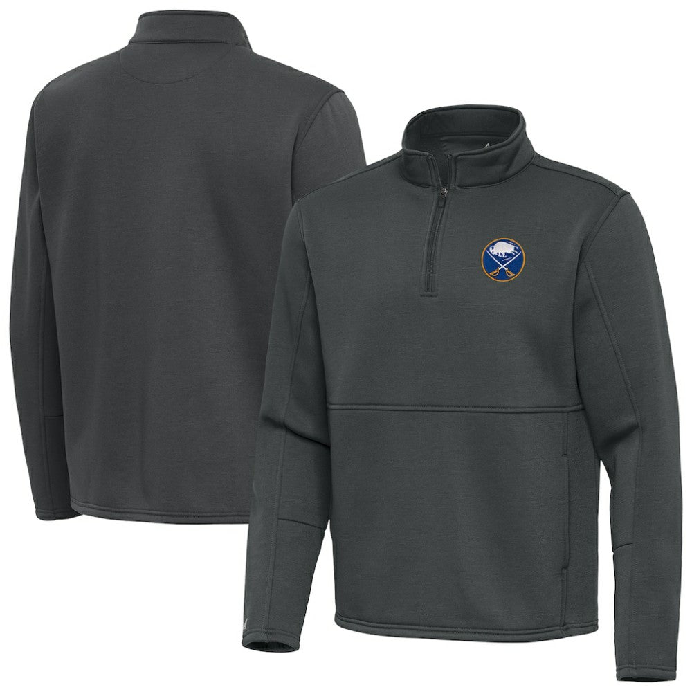 NHL Buffalo Sabres Antigua Twist Quarter-Zip Pullover Jacket