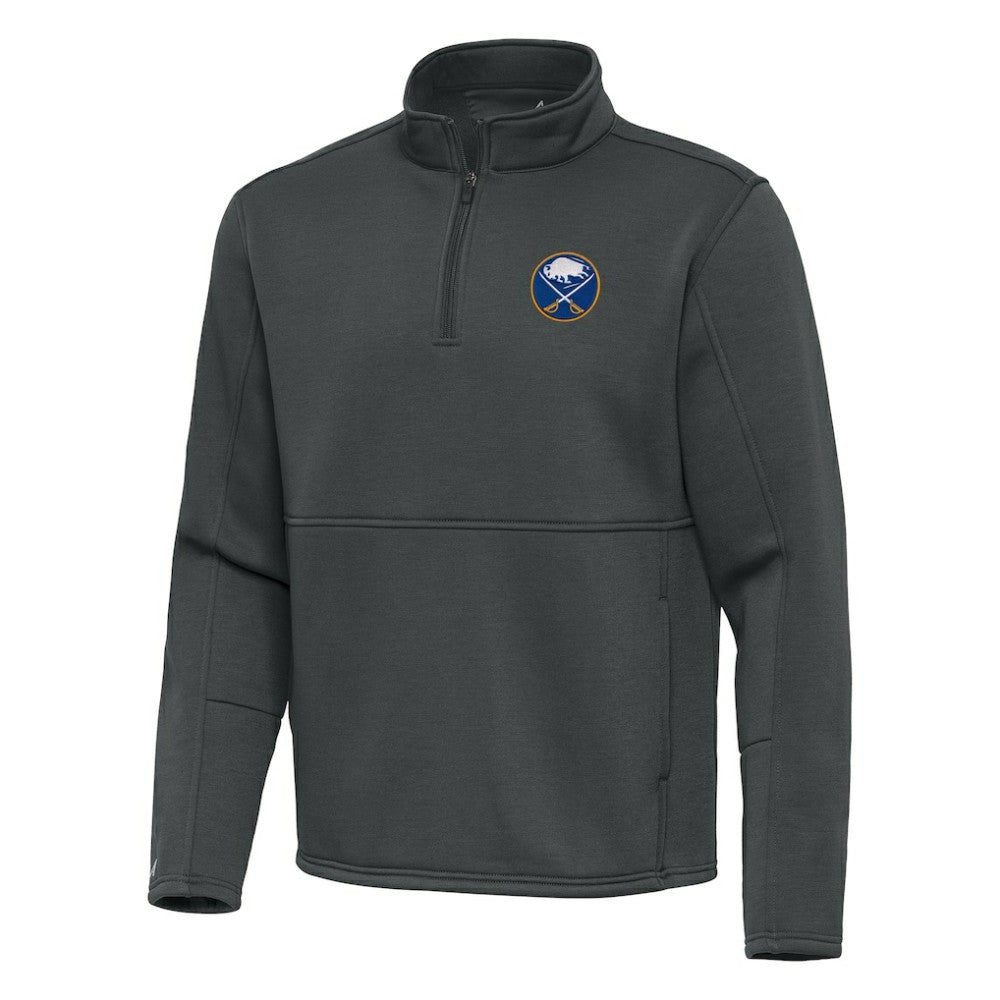 NHL Buffalo Sabres Antigua Twist Quarter-Zip Pullover Jacket