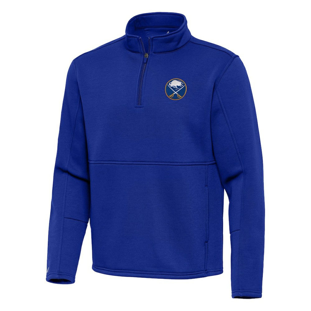 NHL Buffalo Sabres Antigua Twist Quarter-Zip Pullover Jacket