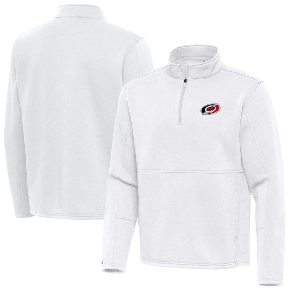 NHL Carolina Hurricanes Antigua Twist Quarter-Zip Pullover Jacket