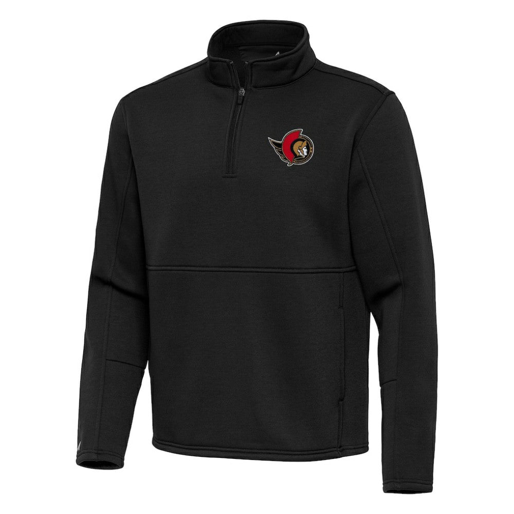 NHL Ottawa Senators Antigua Twist Quarter-Zip Pullover Jacket